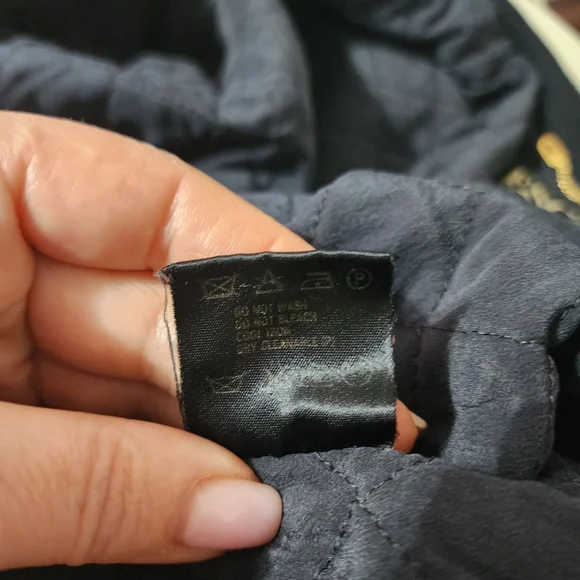 Escada Margaretha Ley Women Jacket M Vintage Velour Bomber Watch Print Black - Picture 6 of 11